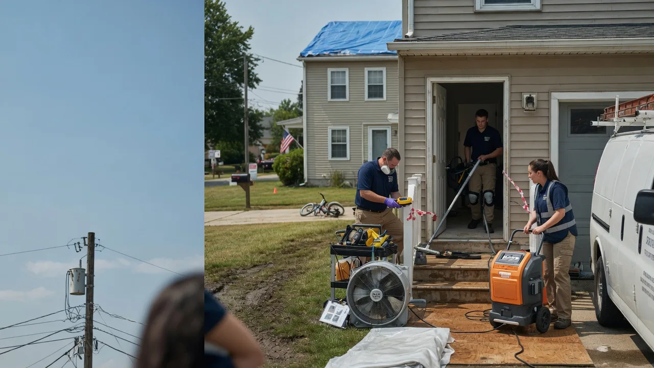 Water Damage Repair in Glenbeulah, WI near me